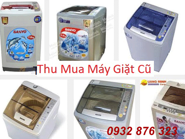 Thu mua máy giặt cũ tận nơi