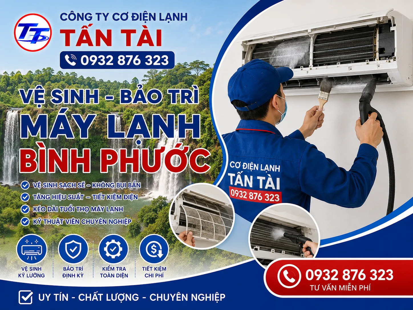 Sửa Chữa Máy Lạnh Bình Phước