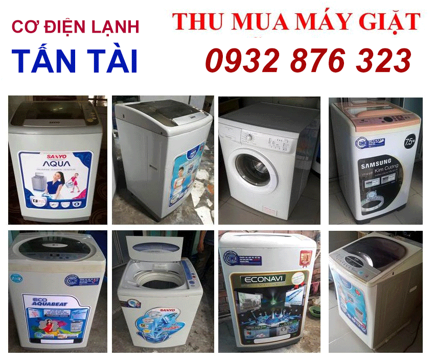 thu mua m&aacute;y giặt cũ gi&aacute; cao b&igrave;nh dương