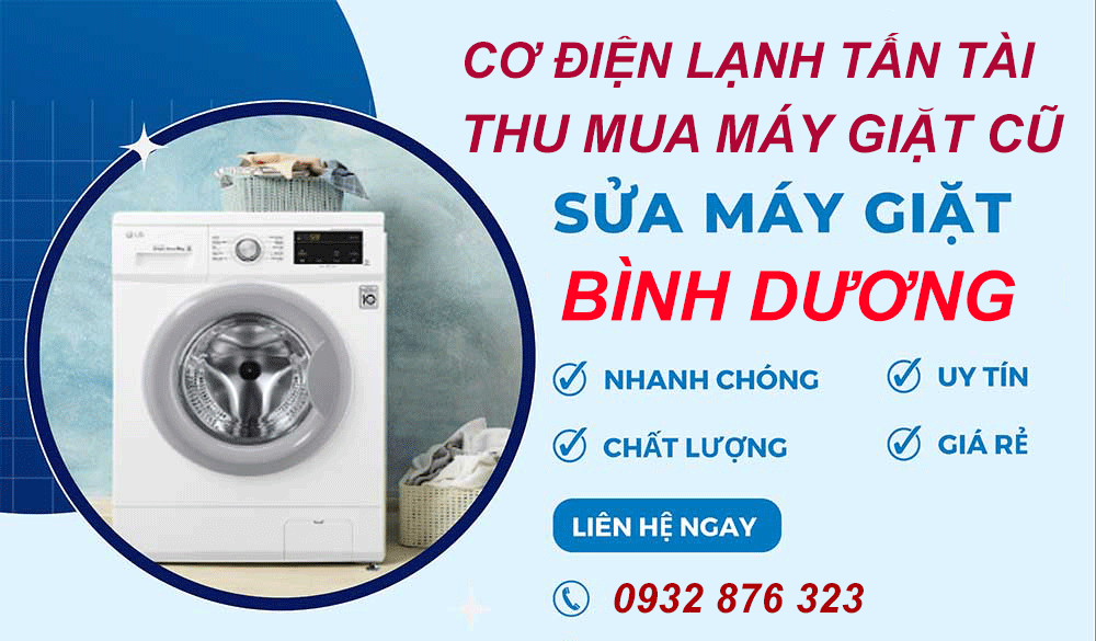 địa chỉ mua m&aacute;y giặt cũ b&igrave;nh dương