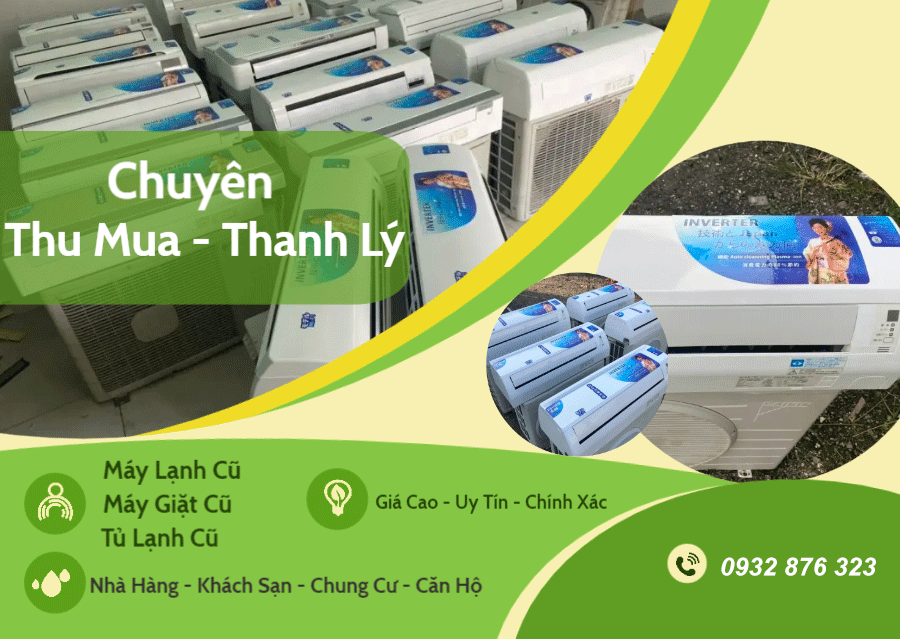 thu mua m&aacute;y lạnh b&igrave;nh dương