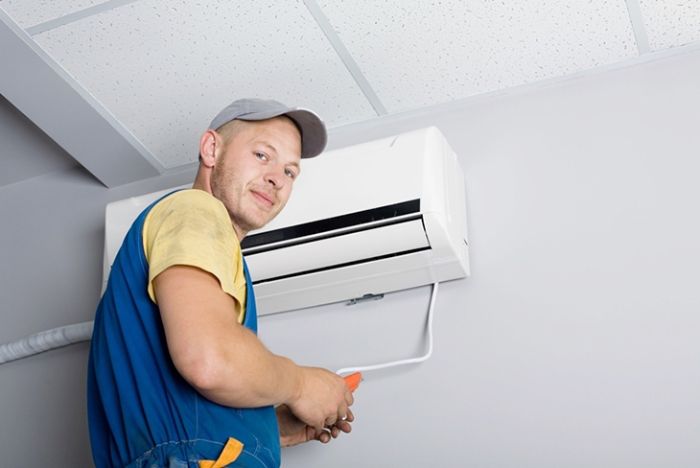 lắp đặt m&aacute;y lạnh b&igrave;nh dương